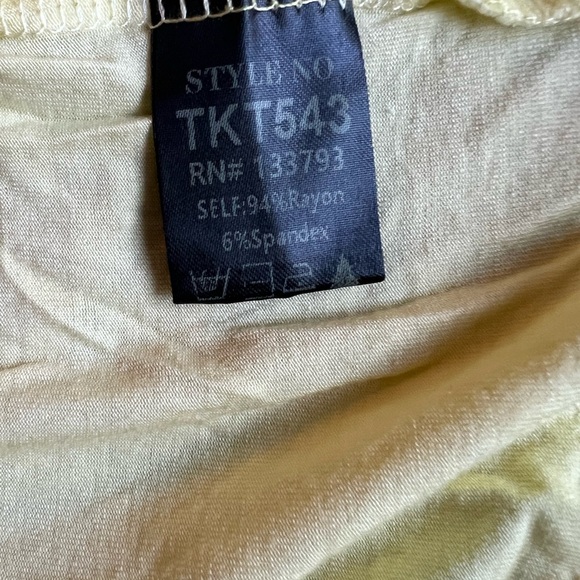 POL Yellow Lace Trim Blouse - Picture 7 of 9